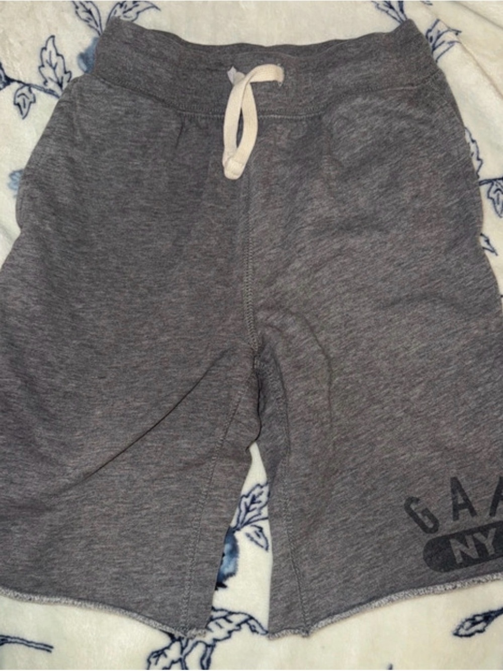 Gap Kids- Boy’s Heather Gray Athletic Drawstring Shorts